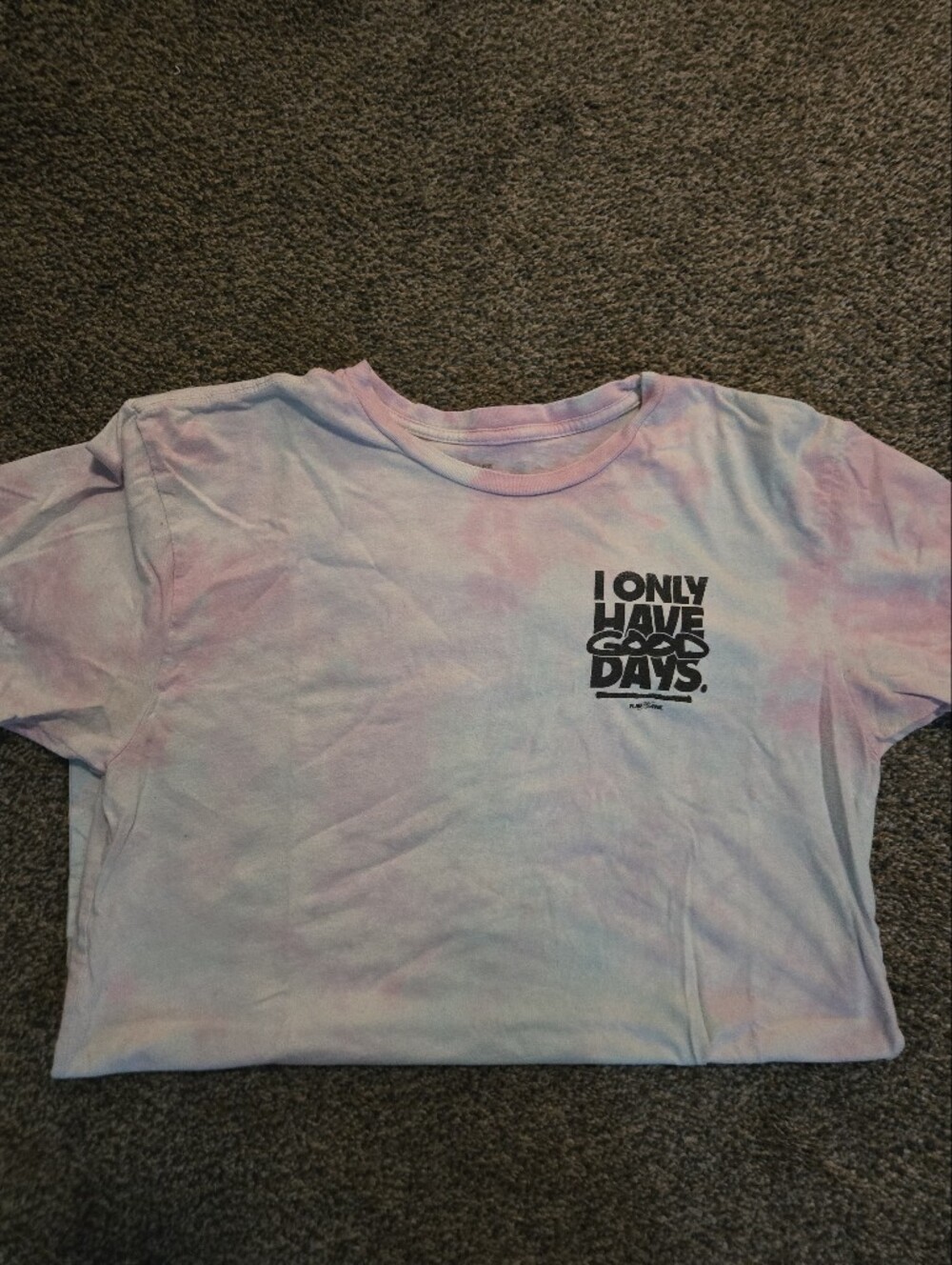 flag nor fail Pastel Tie-Dye Short Sleeve Tee - Pink, Blue, Purple